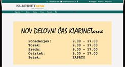 Desktop Screenshot of klarinetarna.si