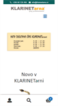 Mobile Screenshot of klarinetarna.si